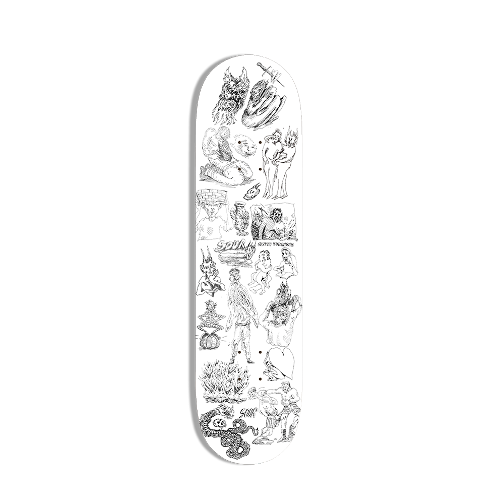 Gustav Sketchbook Deck Shaped 8.25