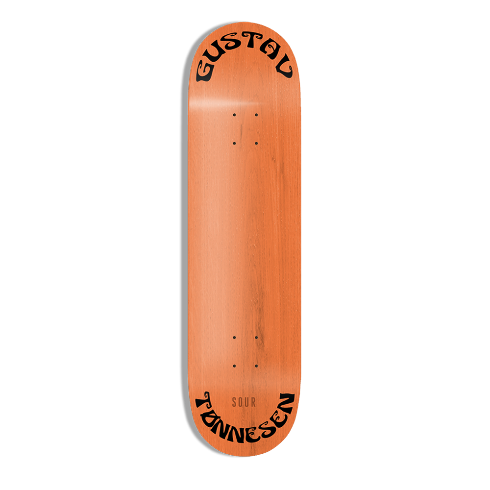 Gustav Orange Wood Deck 8.25