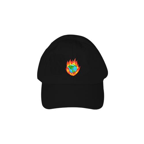 In-Flames Cap Black