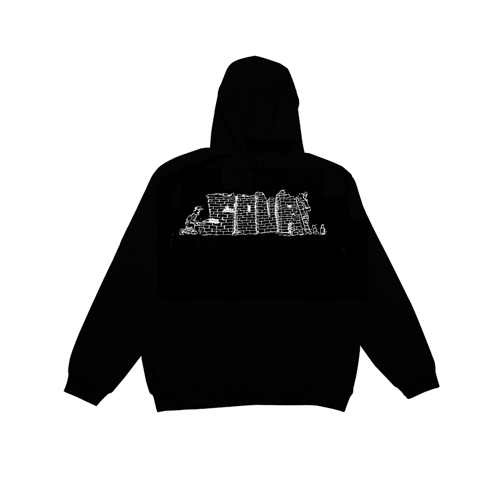 Worker Hoodie Black