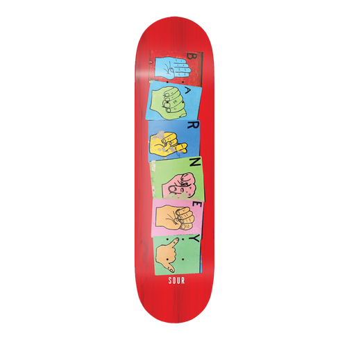 Barney Sign Deck 8.25