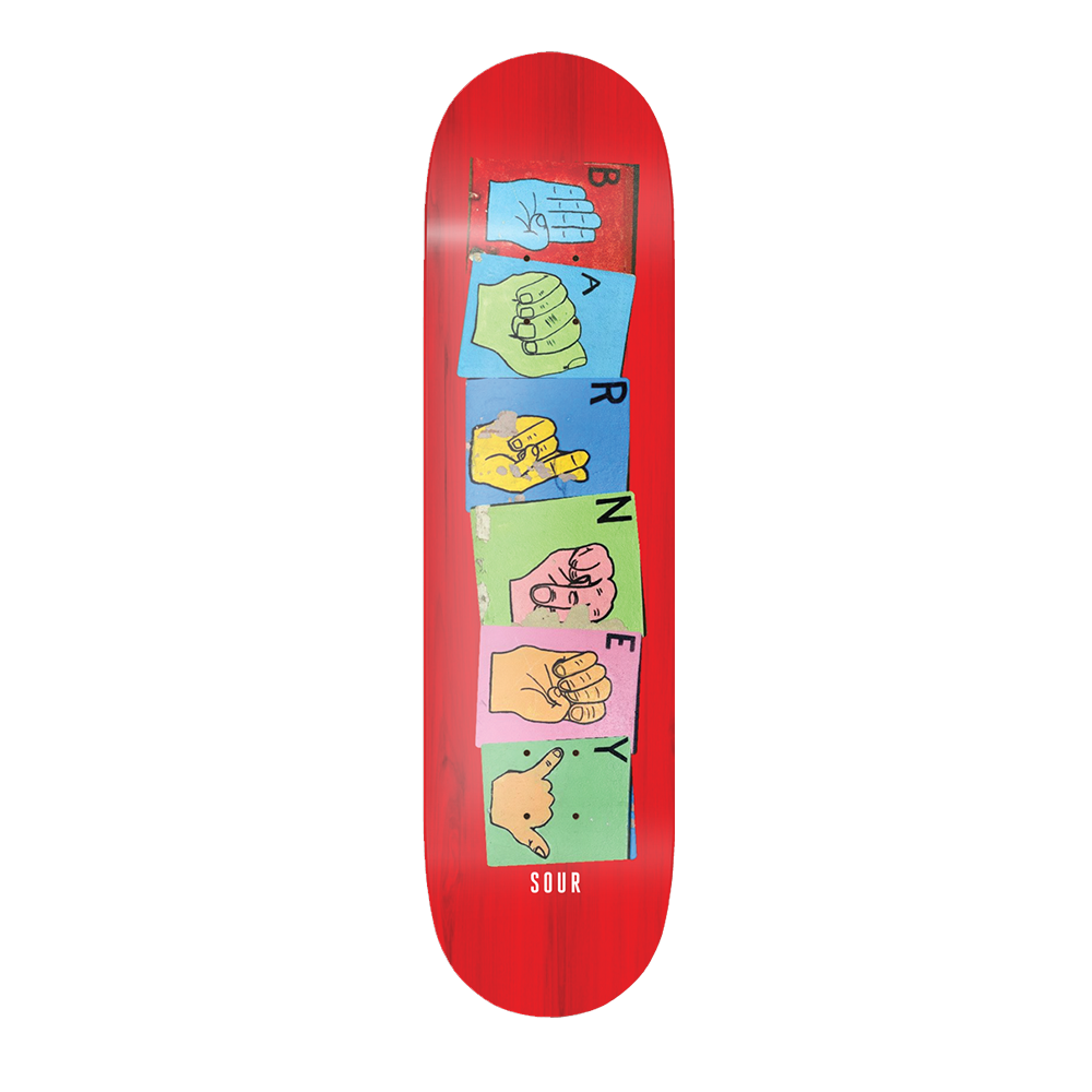 Barney Sign Deck 8.25