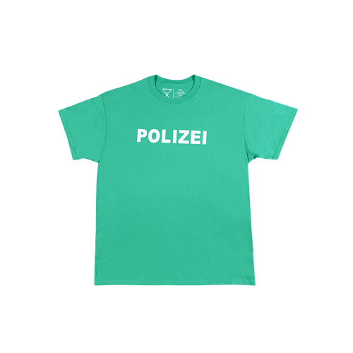 Polizei Tee Green