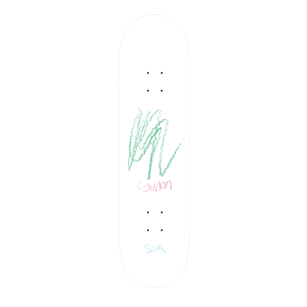 Simon Skate Art Deck 8.25