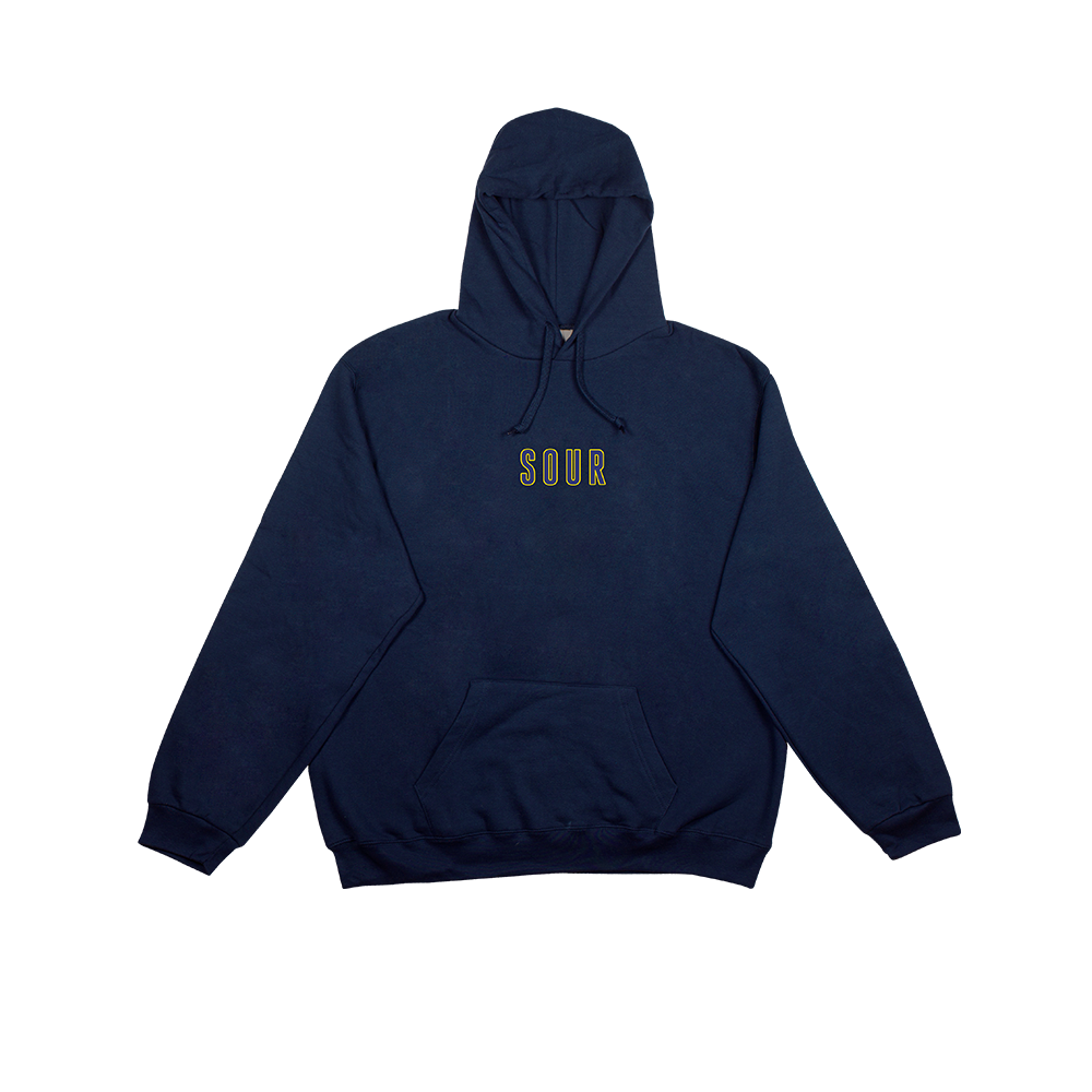 Sour Army Hoodie Navy/Yellow
